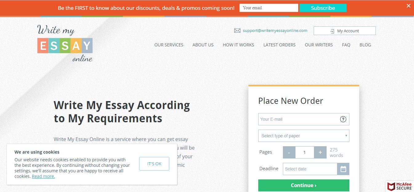 Wright my essay for me image